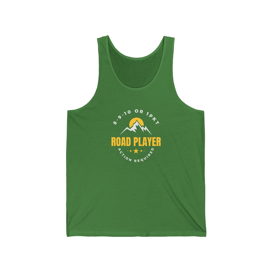 Road Player - Action Required - Unisex Tank Top - BFLY BILLIARDS