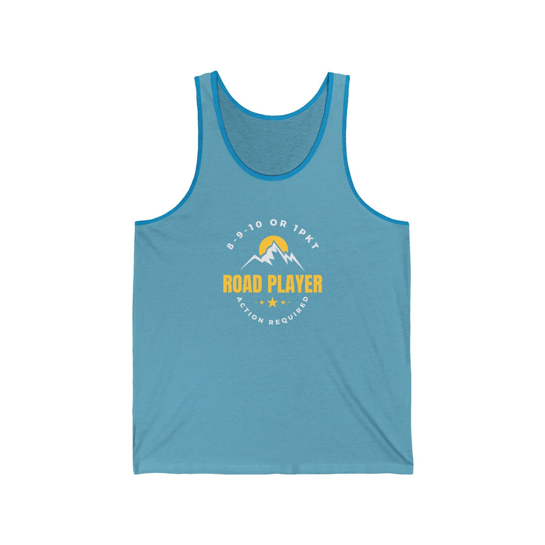 Road Player - Action Required - Unisex Tank Top - BFLY BILLIARDS