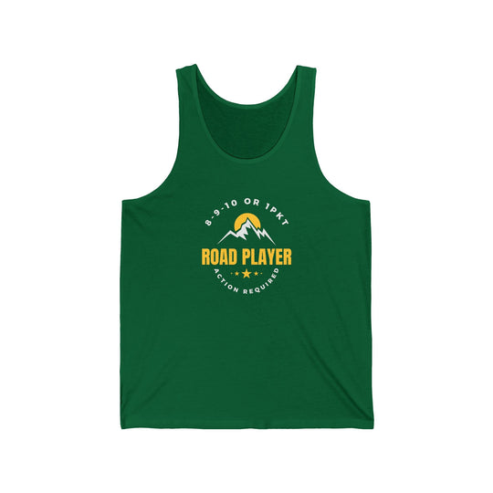 Road Player - Action Required - Unisex Tank Top - BFLY BILLIARDS