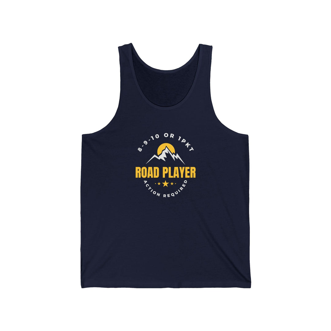 Road Player - Action Required - Unisex Tank Top - BFLY BILLIARDS