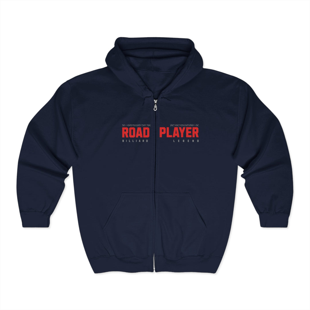 Road Player - Billiard Legend - Full Zip Hoodie - BFLY BILLIARDS