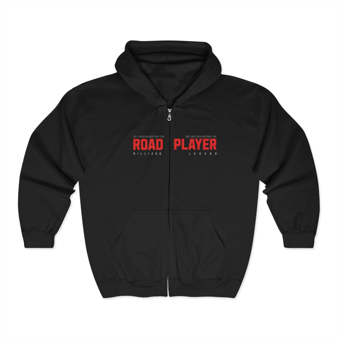 Road Player - Billiard Legend - Full Zip Hoodie - BFLY BILLIARDS