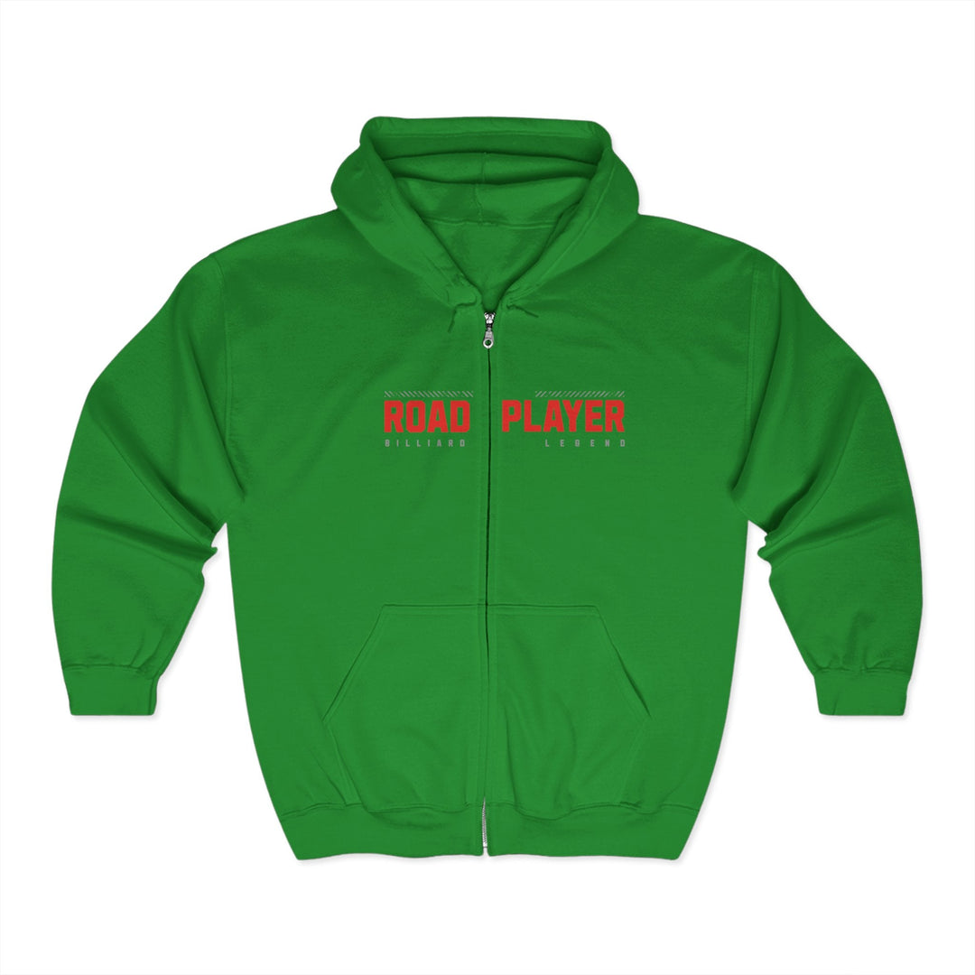 Road Player - Billiard Legend - Full Zip Hoodie - BFLY BILLIARDS