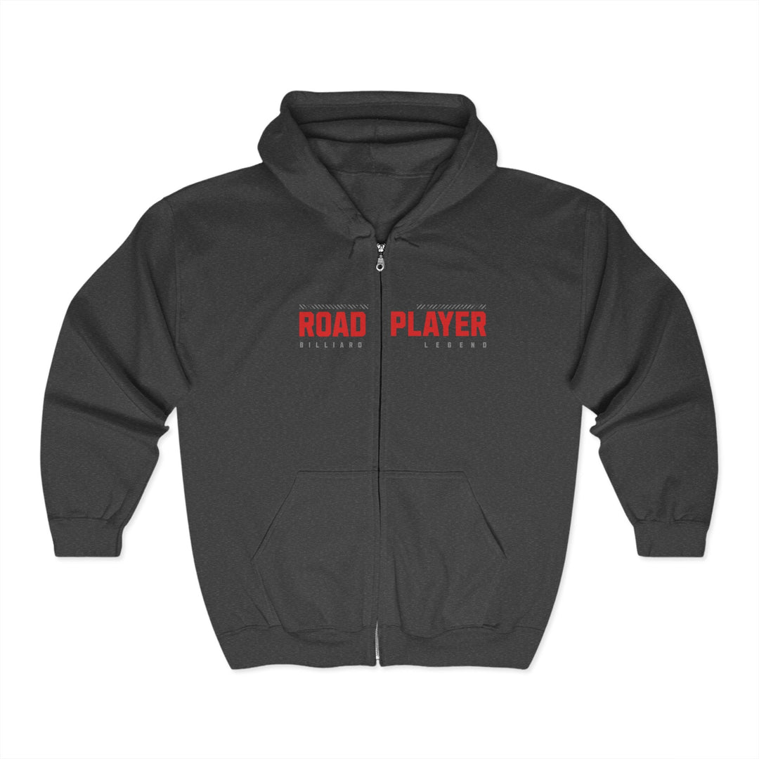 Road Player - Billiard Legend - Full Zip Hoodie - BFLY BILLIARDS