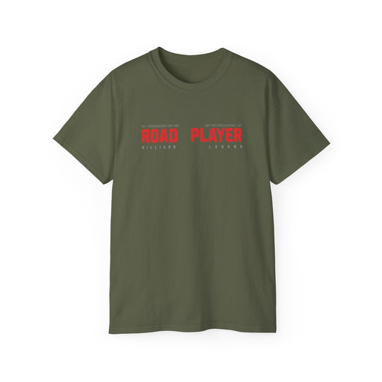 Road Player - Billiard Legend - Unisex Cotton T-Shirt - BFLY BILLIARDS