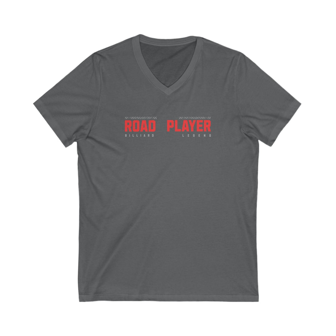 Road Player - Billiard Legend - Unisex V - Neck Tee - BFLY BILLIARDS