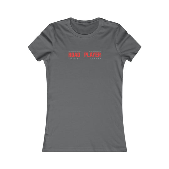 Road Player - Billiard Legend - Women's Fitted Tee - BFLY BILLIARDS