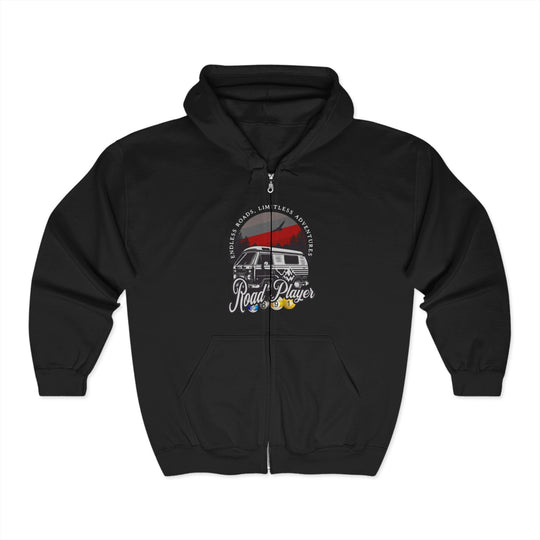 Road Player - Limitless Adventures - Full Zip Hoodie - BFLY BILLIARDS