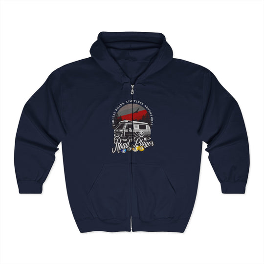 Road Player - Limitless Adventures - Full Zip Hoodie - BFLY BILLIARDS