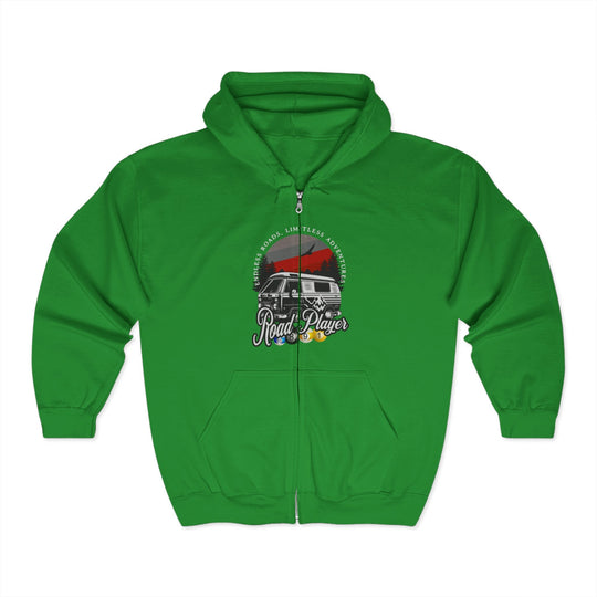Road Player - Limitless Adventures - Full Zip Hoodie - BFLY BILLIARDS