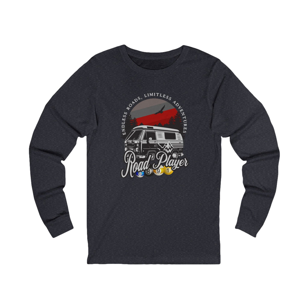 Road Player - Limitless Adventures - Unisex Long Sleeve Tee - BFLY BILLIARDS