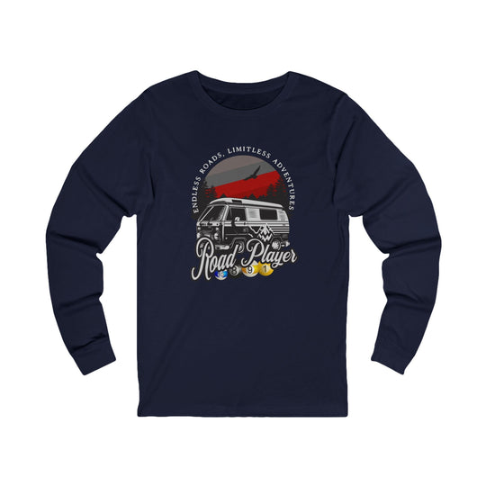 Road Player - Limitless Adventures - Unisex Long Sleeve Tee - BFLY BILLIARDS
