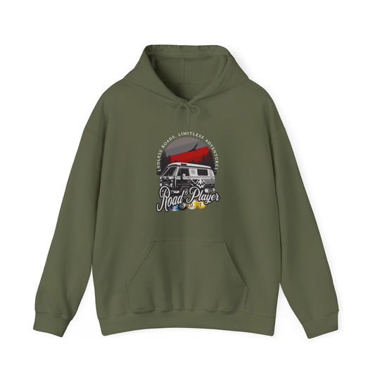 Road Player - Limitless Adventures - Unisex Pullover Hoodie - BFLY BILLIARDS