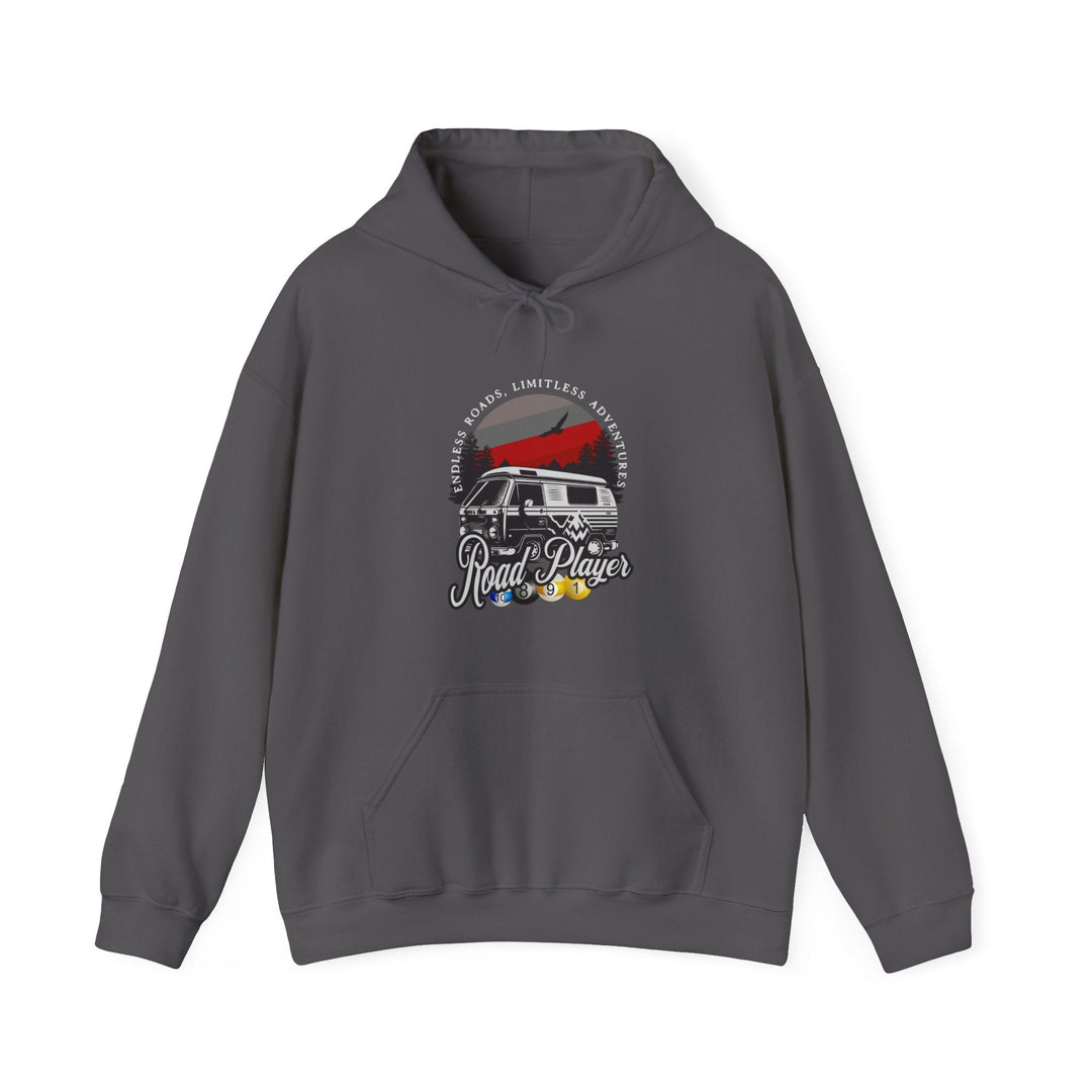 Road Player - Limitless Adventures - Unisex Pullover Hoodie - BFLY BILLIARDS