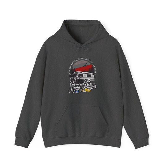 Road Player - Limitless Adventures - Unisex Pullover Hoodie - BFLY BILLIARDS