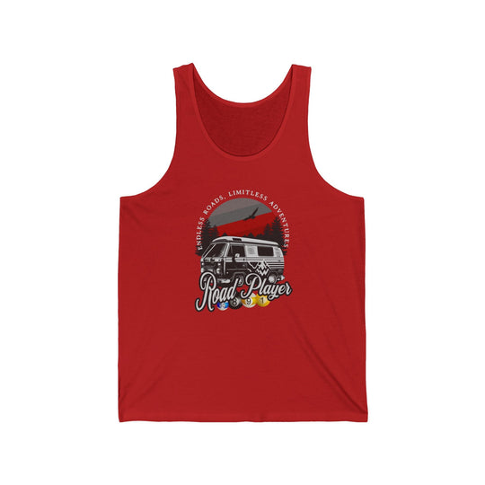 Road Player - Limitless Adventures - Unisex Tank Top - BFLY BILLIARDS