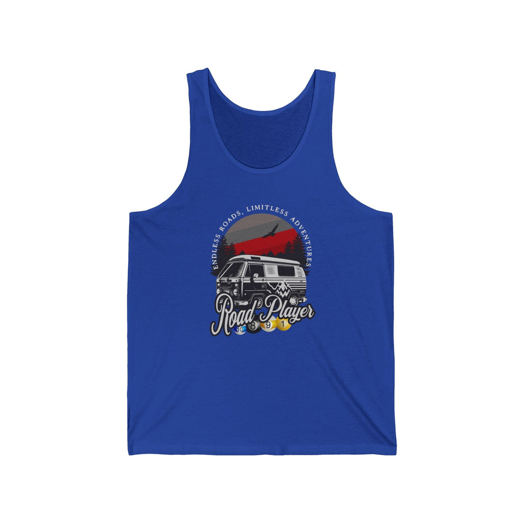 Road Player - Limitless Adventures - Unisex Tank Top - BFLY BILLIARDS