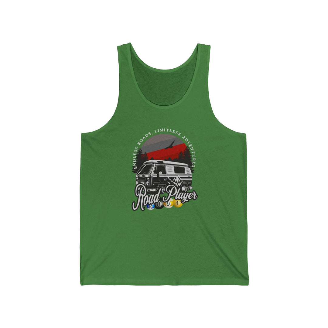 Road Player - Limitless Adventures - Unisex Tank Top - BFLY BILLIARDS