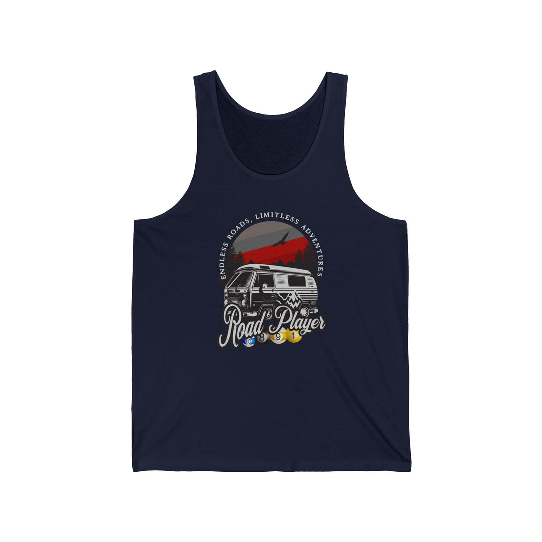 Road Player - Limitless Adventures - Unisex Tank Top - BFLY BILLIARDS