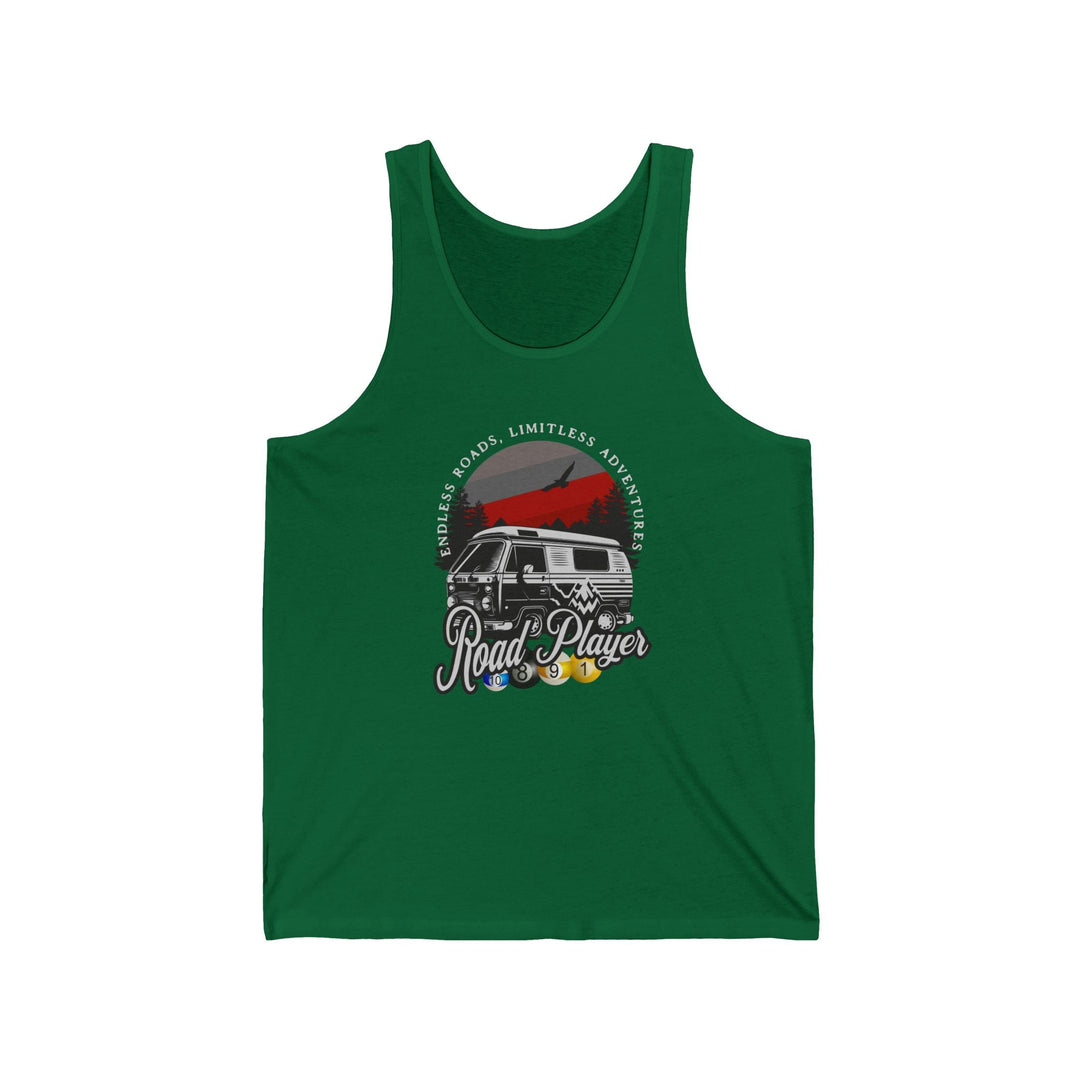 Road Player - Limitless Adventures - Unisex Tank Top - BFLY BILLIARDS