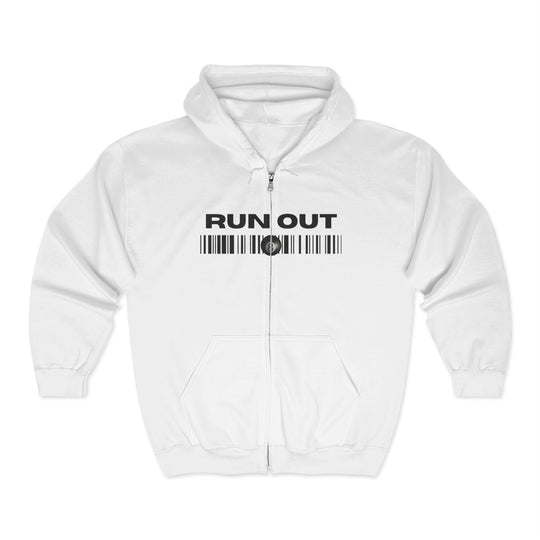 Run Out 8 Ball Scan - Full Zip Hoodie - BFLY BILLIARDS