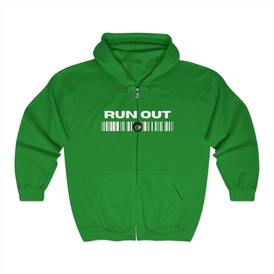 Run Out 8 Ball Scan - Full Zip Hoodie - BFLY BILLIARDS
