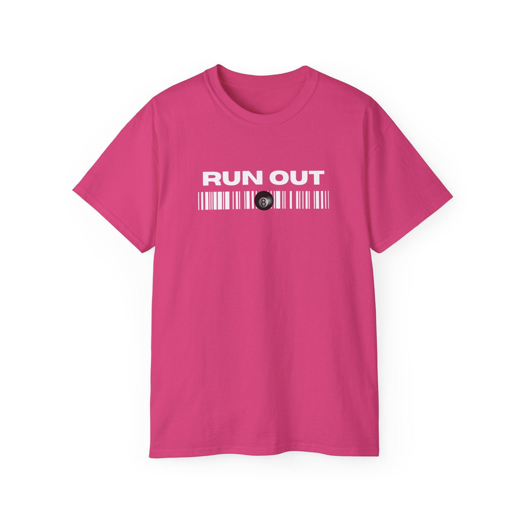 Run Out 8 Ball Scan - Unisex Cotton T-Shirt - BFLY BILLIARDS