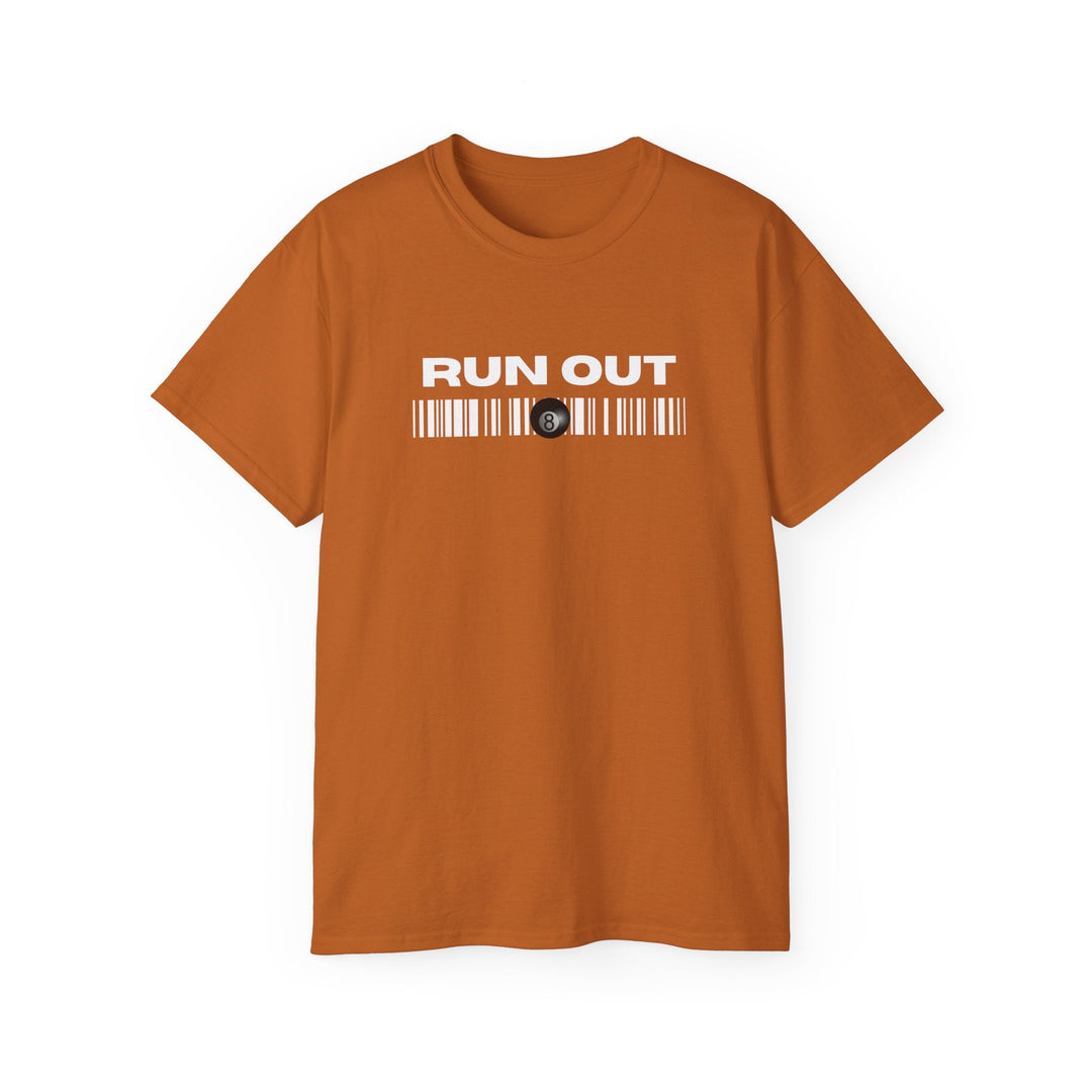 Run Out 8 Ball Scan - Unisex Cotton T-Shirt - BFLY BILLIARDS