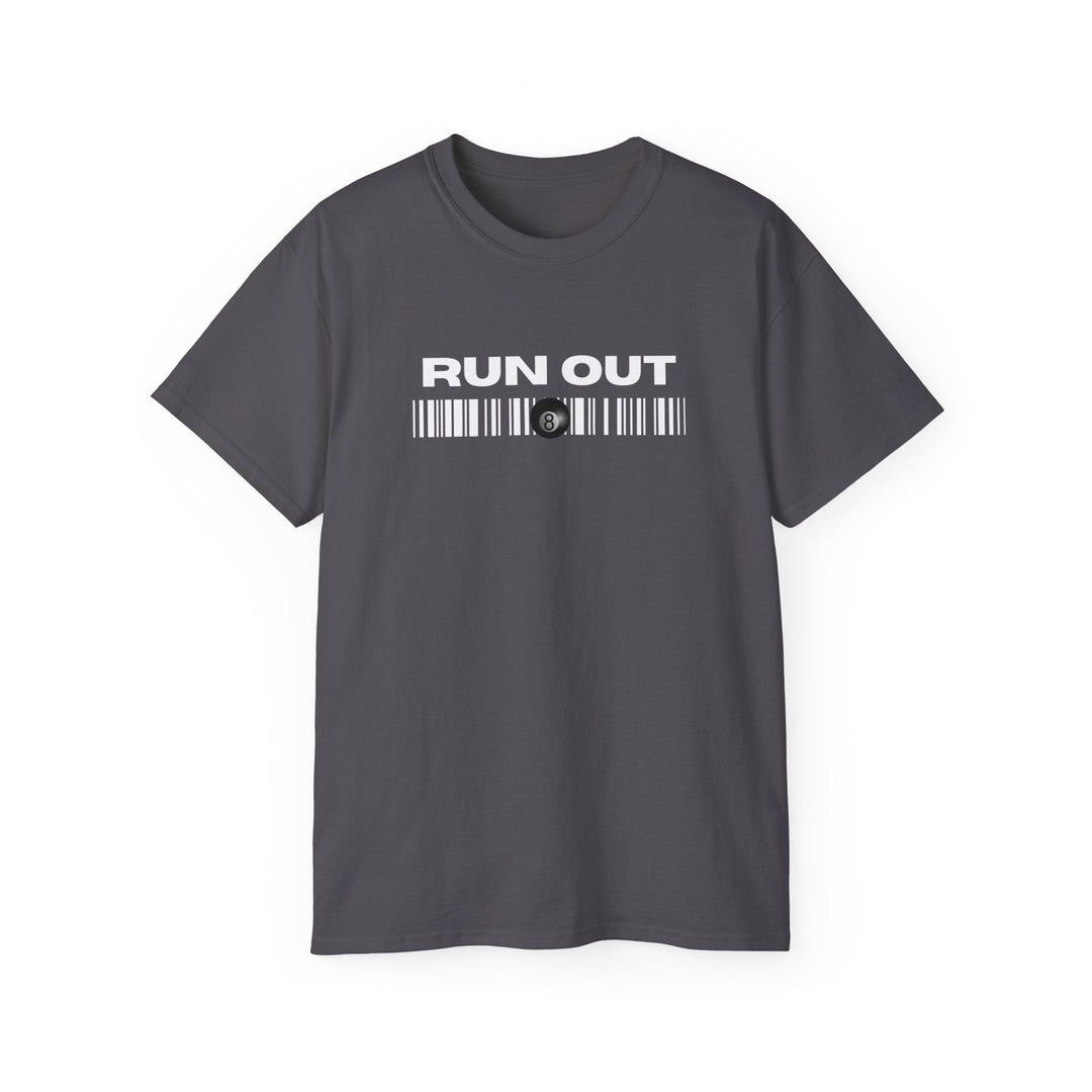 Run Out 8 Ball Scan - Unisex Cotton T-Shirt - BFLY BILLIARDS
