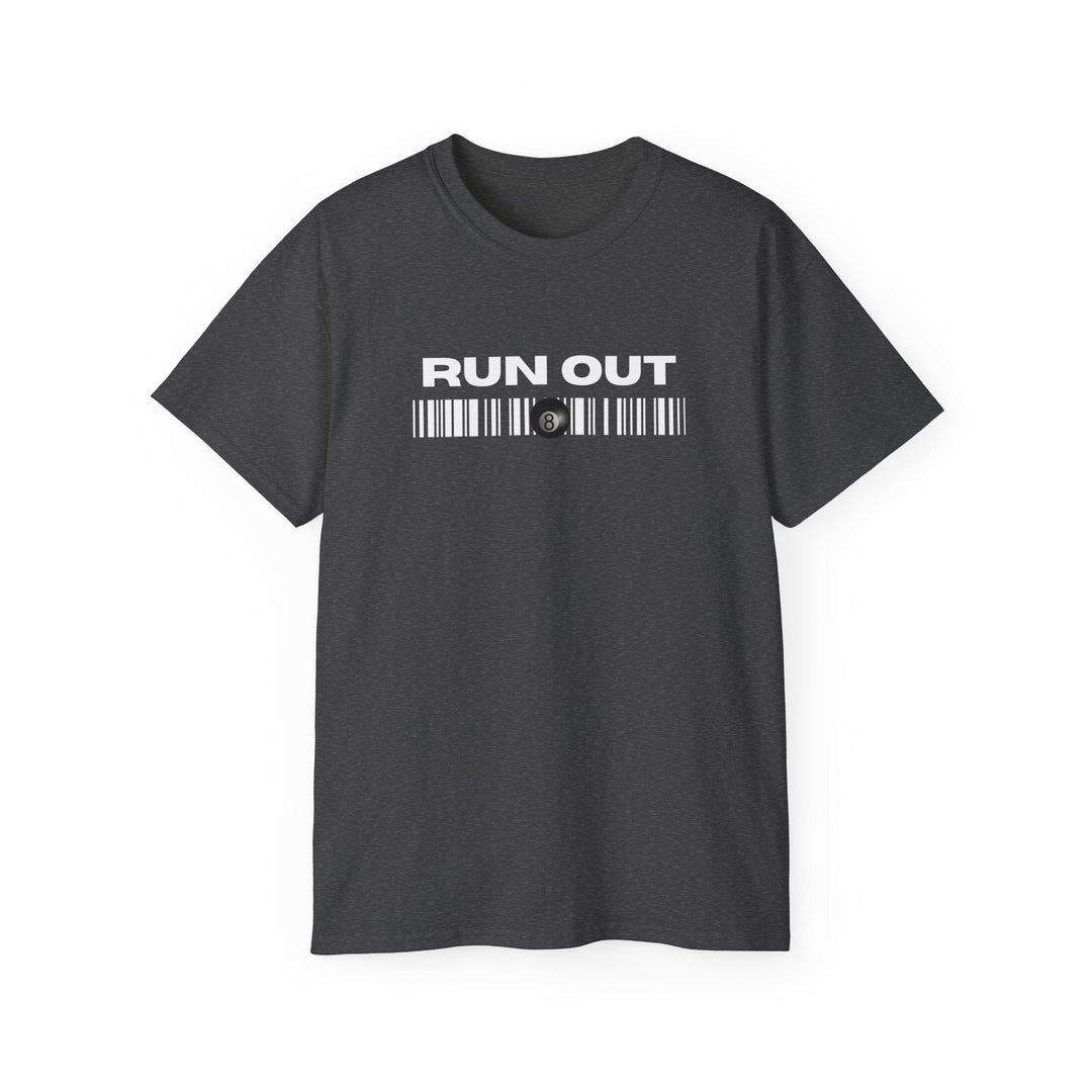 Run Out 8 Ball Scan - Unisex Cotton T-Shirt - BFLY BILLIARDS