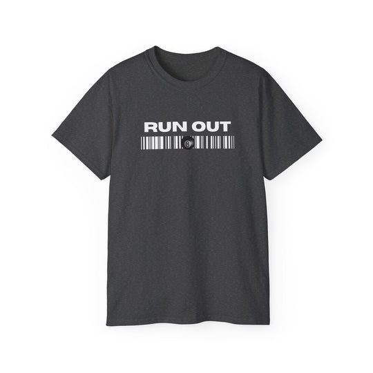 Run Out 8 Ball Scan - Unisex Cotton T-Shirt - BFLY BILLIARDS