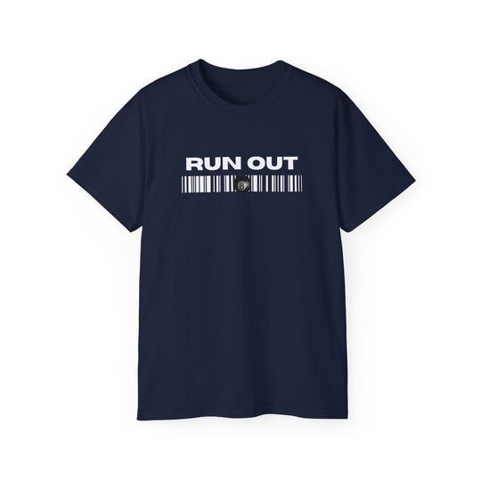 Run Out 8 Ball Scan - Unisex Cotton T-Shirt - BFLY BILLIARDS