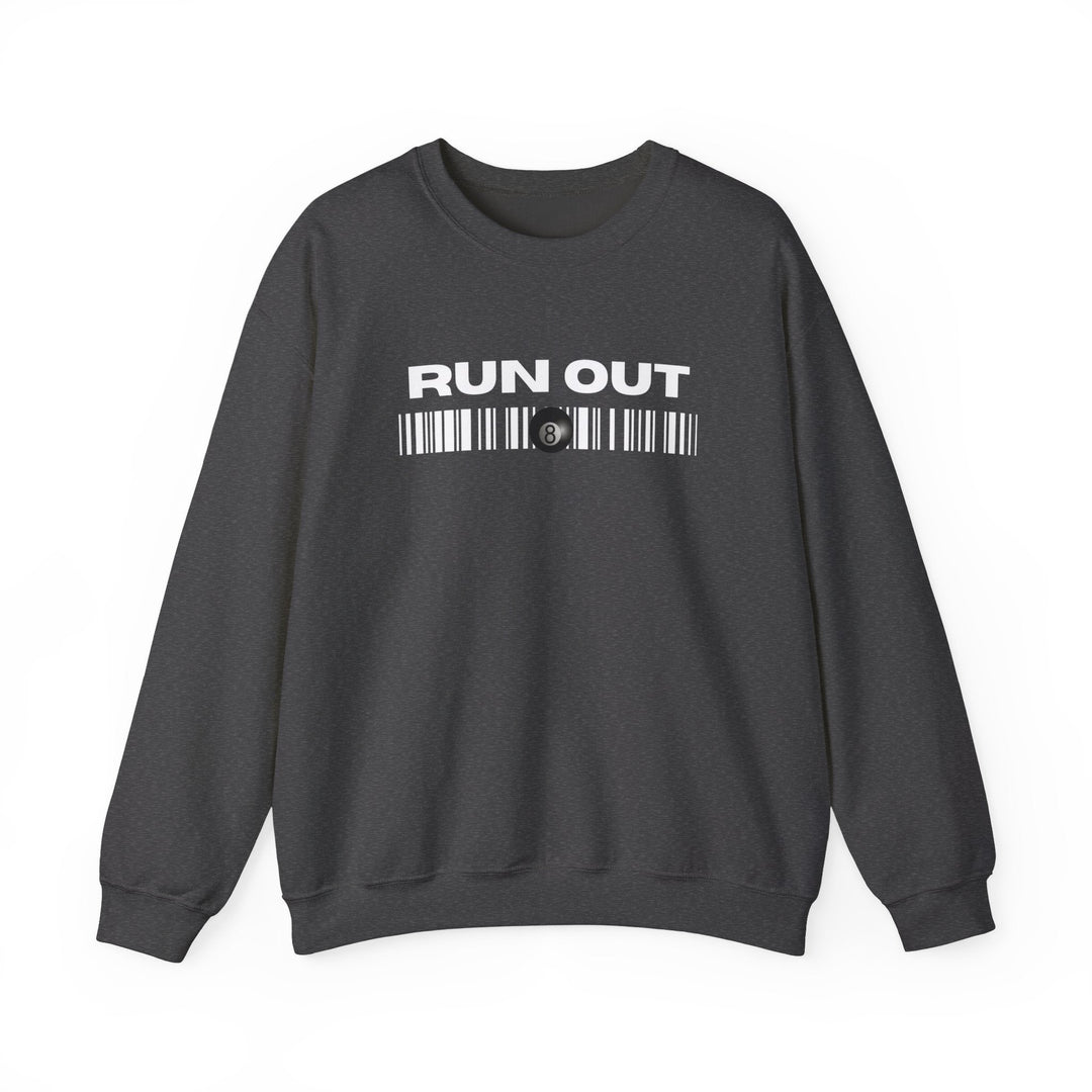 Run Out 8 Ball Scan - Unisex Crewneck Sweatshirt - BFLY BILLIARDS