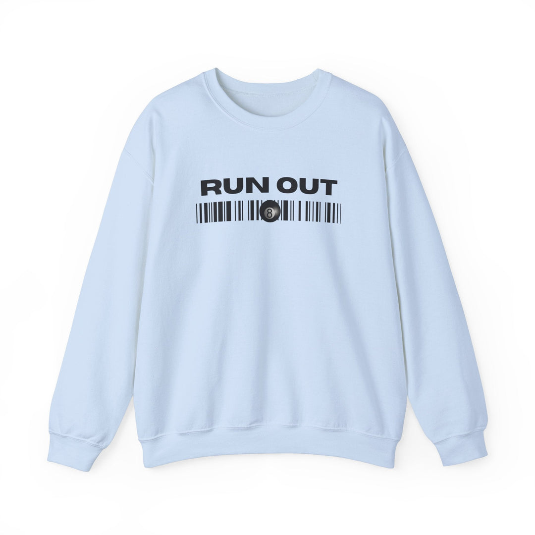 Run Out 8 Ball Scan - Unisex Crewneck Sweatshirt - BFLY BILLIARDS