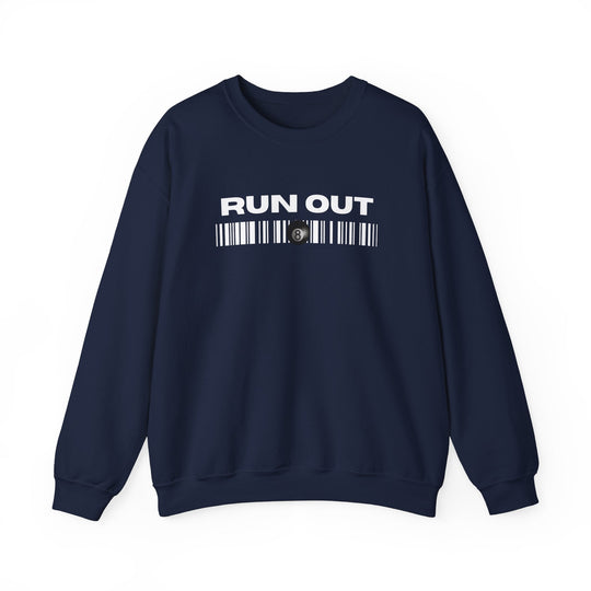 Run Out 8 Ball Scan - Unisex Crewneck Sweatshirt - BFLY BILLIARDS