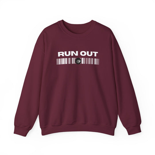 Run Out 8 Ball Scan - Unisex Crewneck Sweatshirt - BFLY BILLIARDS