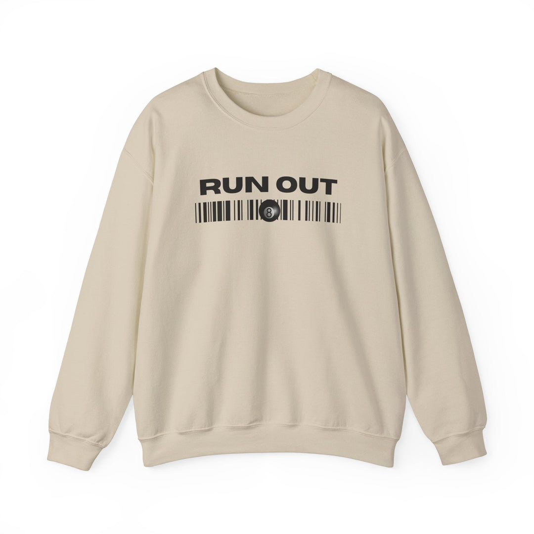 Run Out 8 Ball Scan - Unisex Crewneck Sweatshirt - BFLY BILLIARDS