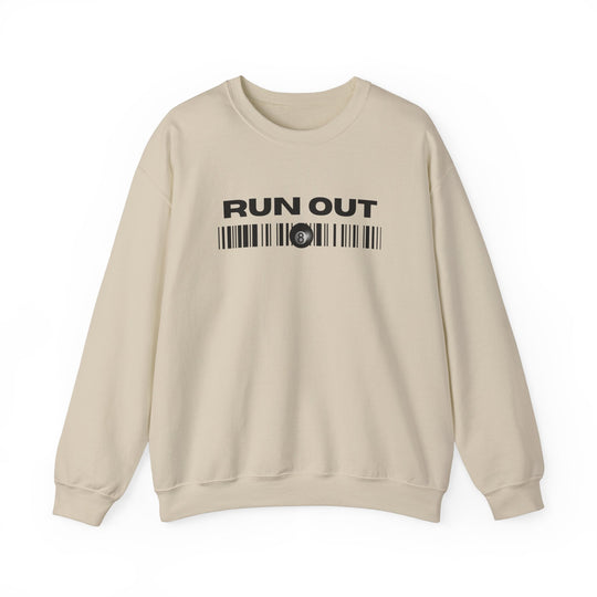 Run Out 8 Ball Scan - Unisex Crewneck Sweatshirt - BFLY BILLIARDS