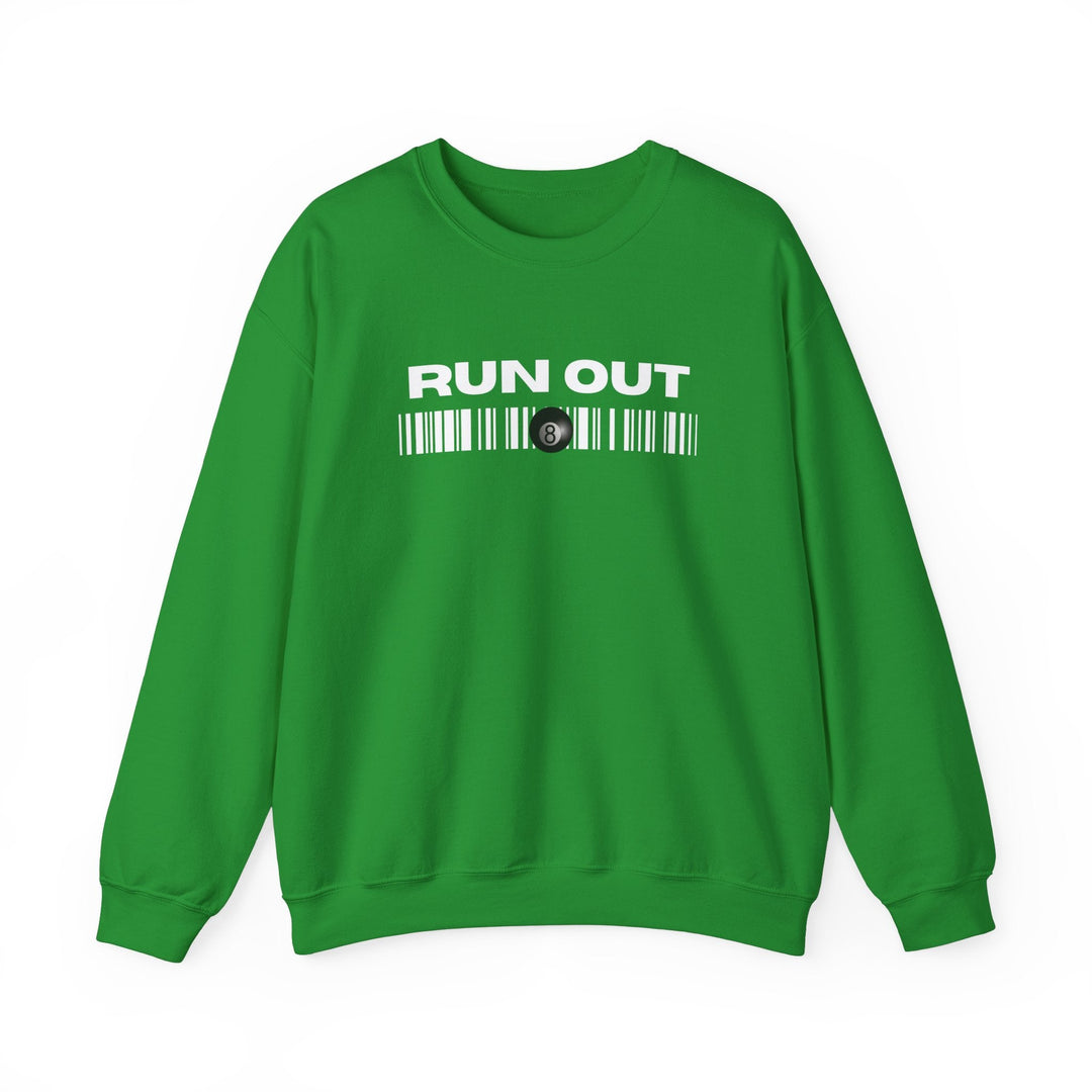 Run Out 8 Ball Scan - Unisex Crewneck Sweatshirt - BFLY BILLIARDS