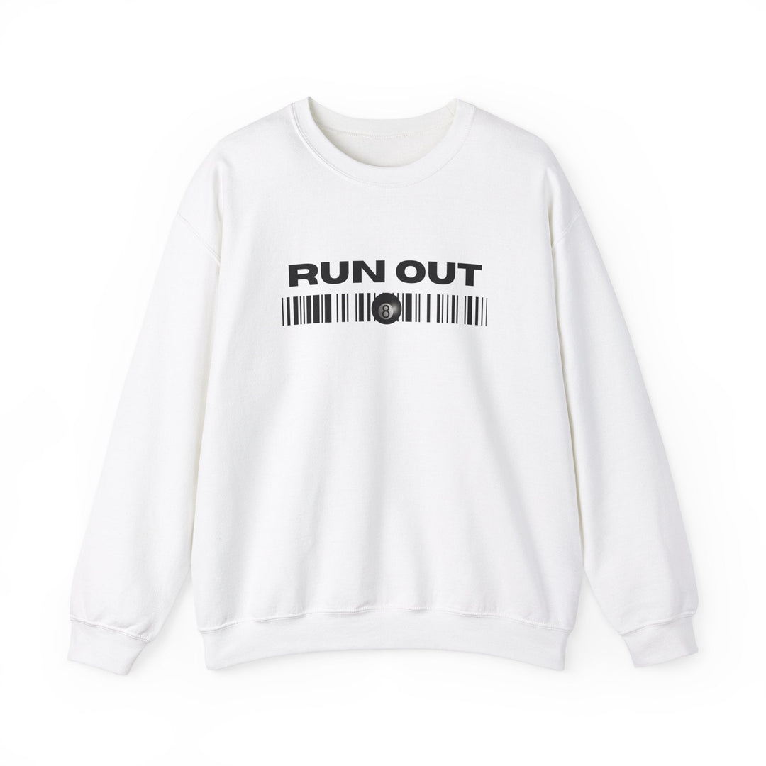Run Out 8 Ball Scan - Unisex Crewneck Sweatshirt - BFLY BILLIARDS