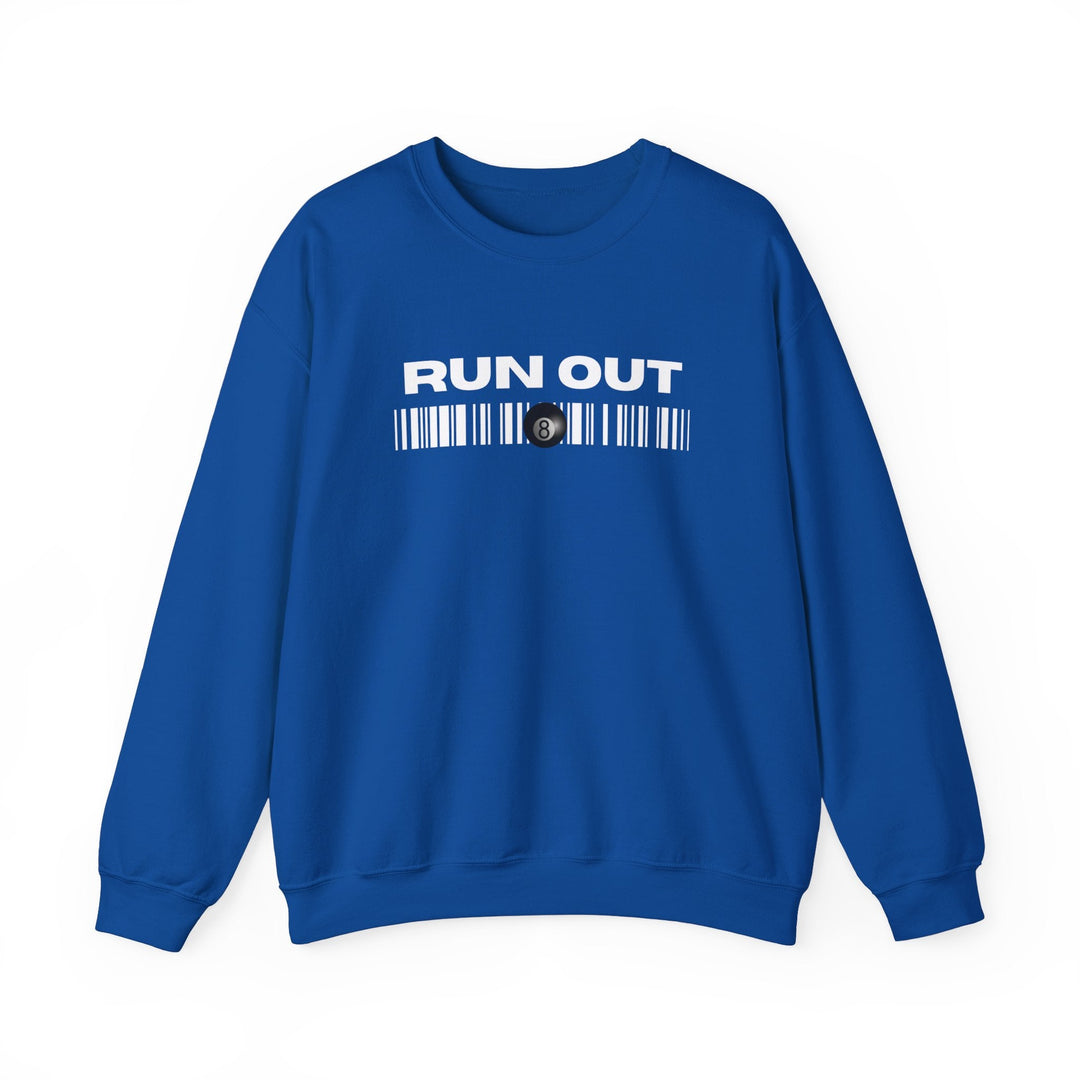 Run Out 8 Ball Scan - Unisex Crewneck Sweatshirt - BFLY BILLIARDS