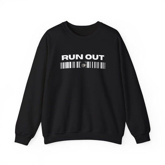 Run Out 8 Ball Scan - Unisex Crewneck Sweatshirt - BFLY BILLIARDS