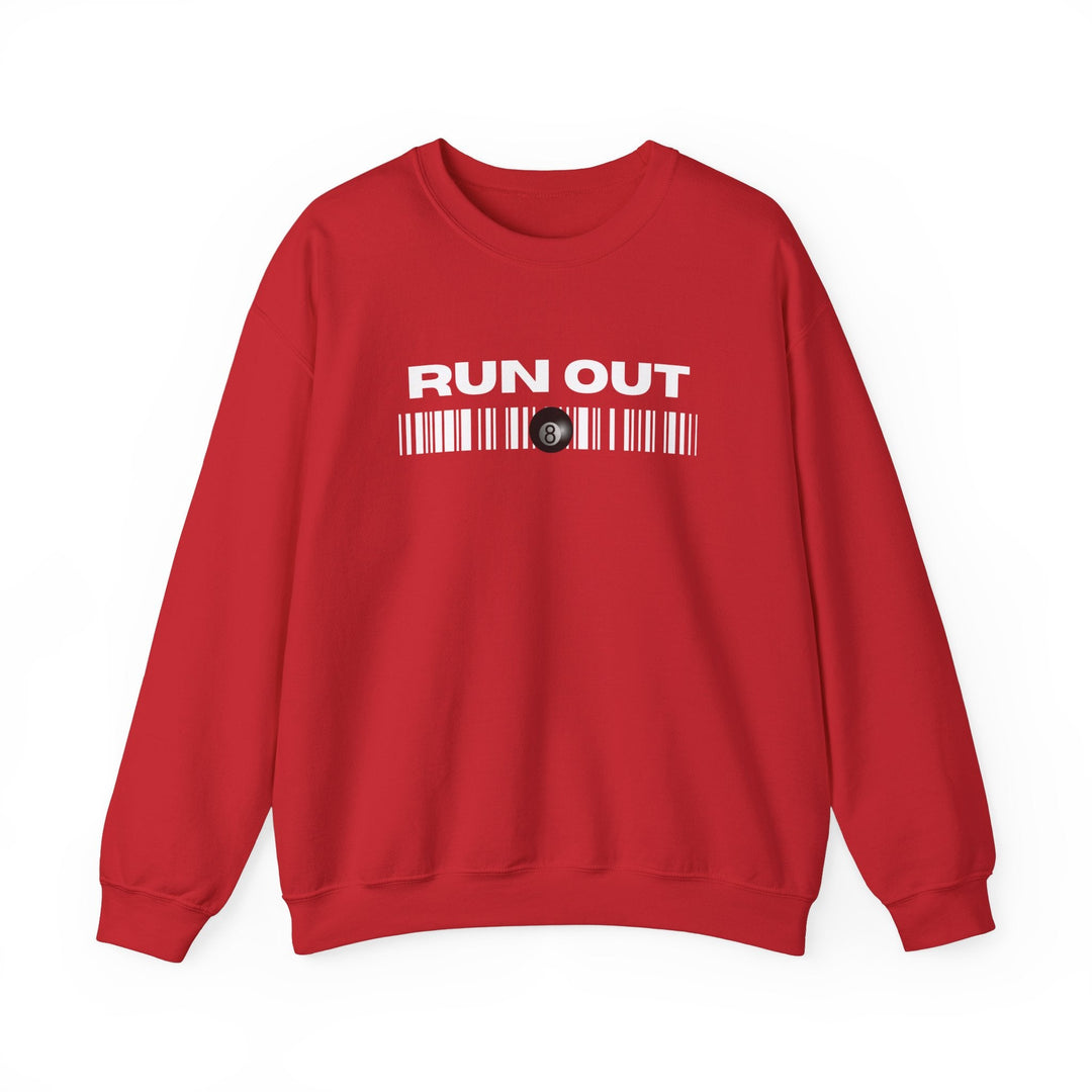Run Out 8 Ball Scan - Unisex Crewneck Sweatshirt - BFLY BILLIARDS