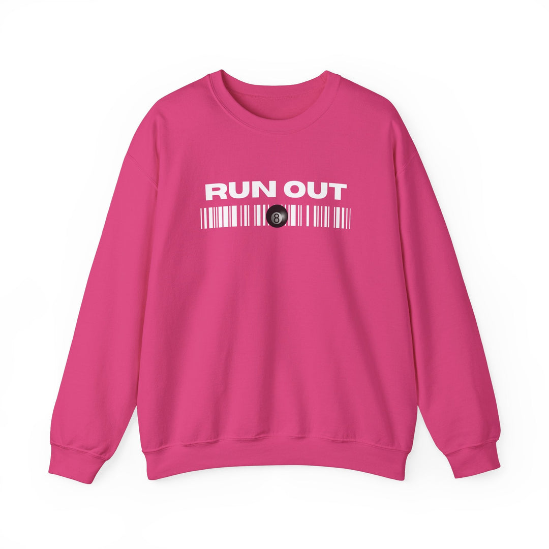 Run Out 8 Ball Scan - Unisex Crewneck Sweatshirt - BFLY BILLIARDS