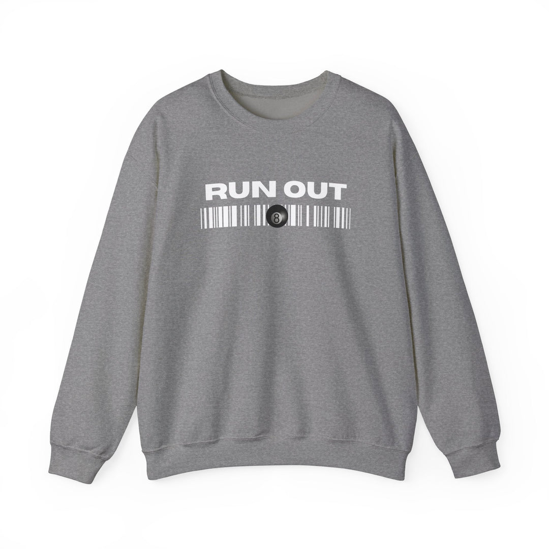 Run Out 8 Ball Scan - Unisex Crewneck Sweatshirt - BFLY BILLIARDS