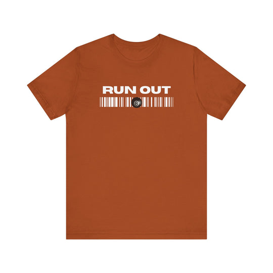 Run Out 8 Ball Scan - Unisex Softstyle Tee - BFLY BILLIARDS