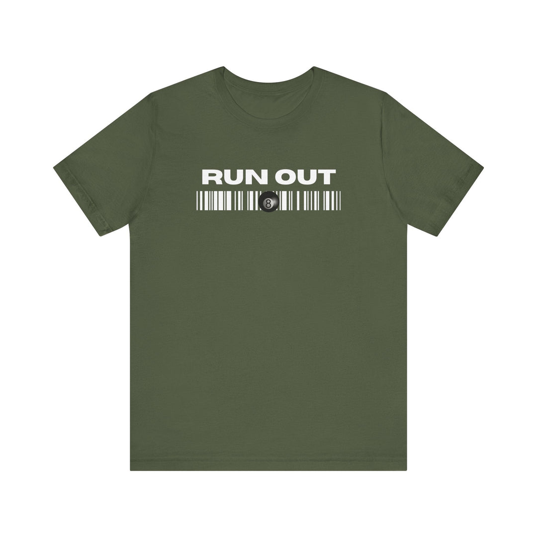 Run Out 8 Ball Scan - Unisex Softstyle Tee - BFLY BILLIARDS