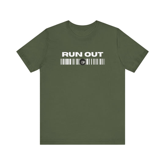 Run Out 8 Ball Scan - Unisex Softstyle Tee - BFLY BILLIARDS