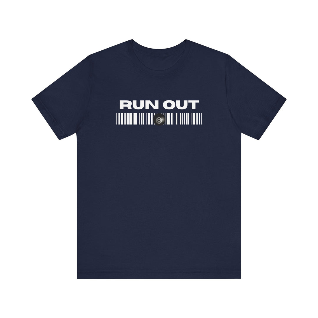 Run Out 8 Ball Scan - Unisex Softstyle Tee - BFLY BILLIARDS