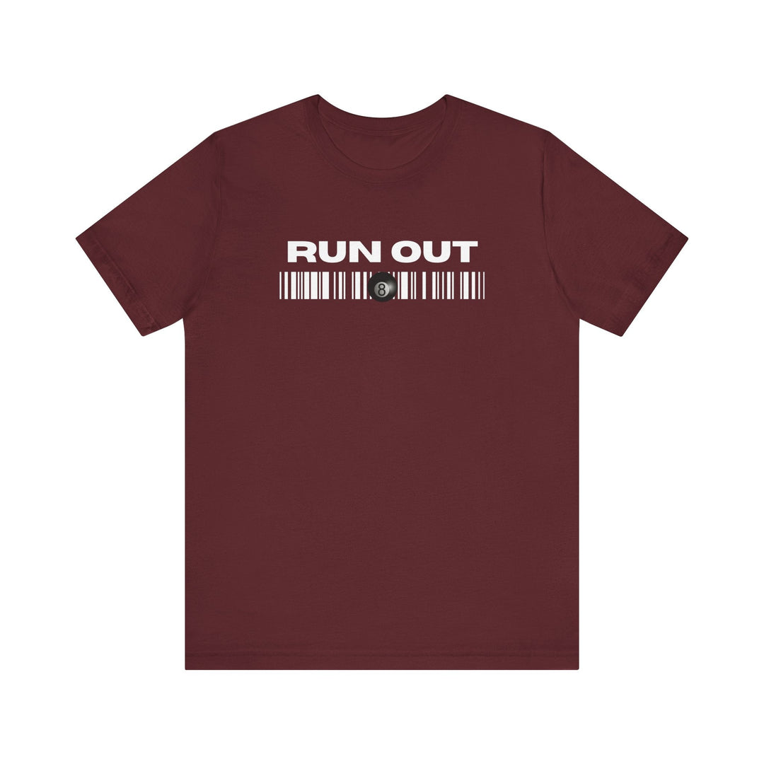 Run Out 8 Ball Scan - Unisex Softstyle Tee - BFLY BILLIARDS